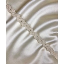 Ezel-In Tekstil Aksesuarları, Dekoratif Esli Çapraz Şerit,25 Metre, KOD-P277A