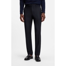 Boss Erkek Normal Bel Daralan Paça Düz Model Cep Detay Siyah Pantolon 50566928-001