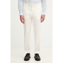 Boss Erkek Regular Fit Normal Bel Daralan Paça Ekru Pantolon 50566948-118
