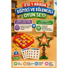 M&H 2'li Oyun Seti - Smart Matching - Molekül - Eğitici ve Öğretici Oyun Seti