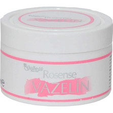 Rosense Vazelin Nemlendirici Krem 100 ml - Unisex, Aydınlatıcı ve Kokulu Formül ile Çatlak Dirsek, Diz ve Topukları Yumuşatır