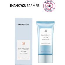 Thank You Farmer Sun Project Water Sun Cream Nemlendirici Su Bazlı Güneş Kremi SPF50+ Pa+++ 50ML
