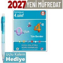 Tonguç Akademi 4. Sınıf 0'dan 4'e Konu Anlatımlı Soru Bankası Seti + Hediyeli