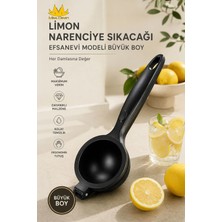Döküm Limon Narenciye Portakal Sıkacağı Efsanevi Modeli Büyük Boy