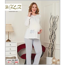 Gd Goldoremi 24-297 Kadın Lohusa Uzun Kollu Pijama Takım