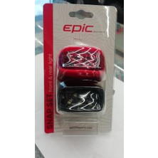 Epic Far-Stop Seti - SNAP SET, Siyah, 5LED, Pilli
