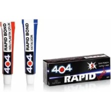 İyisi Var 404 Plastik Çelik Rapid Bond Hızlı Yapıştırıcı 16GR - Şeffaf
