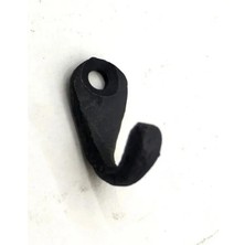 İyisi Var Antika Tarz Dekoratif Pirinç Tekli Mini Askı - 27X11 Mm, Oksit