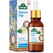 Arifoğlu Yasemin Uçucu Yağı 20 ml Doğal Bitkisel İçerik Besleyici Rahatlatıcı Unisex Kullanım