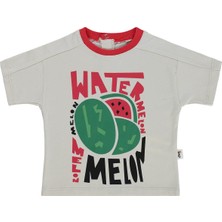 Civil Baby Watermelon Baskılı 6-18 Ay Tişört - Bej