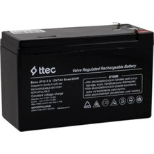 İyisi Var Ttec 12V 7 Ah Base Kuru Bakımsız Akü