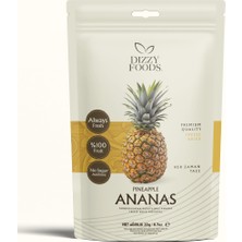 Dizzy Foods Dondurularak Kurutulmuş Meyve Ananas 20 gr