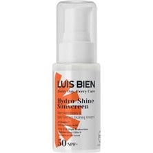 BYZ Store Luis Bien Spf 50 Güneş Kremi | Nemlendiren ve Işıltı Veren | Yüksek Koruma | Parlak Cilt
