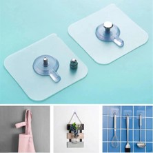 İyisi Var 5 Li Yapışkanlı Mutfak Banyo Raf Tutucu Askı Pin Çerçeve Çok Amaçlı Askısı