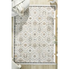 Venucci Home & Living Alorıa %100 Polyester Vintage Modern  Dokuma Salon Oturma Odası Halısı