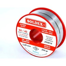 İyisi Var Soldex 60-40 Lehim Teli 200 gr 1 mm - Sn:60 / Pb:40