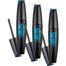 BYZ Store Maskara- Big N Mascara Waterproof 8682536040419 32000145-002 One Size (3 Paketi)