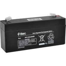 İyisi Var Ttec 6V 3.2 Ah Kuru Bakımsız Akü