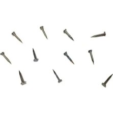 İyisi Var Klips, Menteşe, Ayağı Çivisi 9mm Çelik - Nikel 100GR