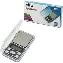 İyisi Var MINI=6X12CM Hassas Tartı - Terazi 300GR/0.01GR Şeffaf Pls.kapaklı - Pilli= 2pcs Ince Rsıeg