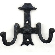 İyisi Var Antika Tarz Dekoratif Pirinç Gemici Askı - 85X94 Mm, Oksit