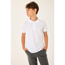Rolypoly Erkek Çocuk Beyaz T-Shirt RP3721-C-V1