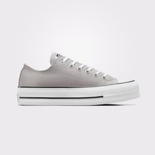 Converse Chuck Taylor All Star Lift Unisex Gri Platform Sneaker