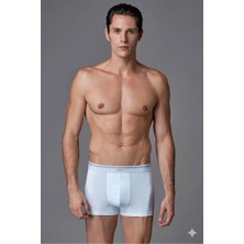 Eros Erkek Compact Pamuklu 2'li Boxer Beyaz