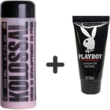 Bezos Kolossal Bonie Kolosal Cream 200  ml . Erkek Pe.nis Bakım Kremi + 50 ml  Lubricant Jel