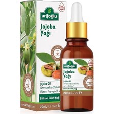 Arifoğlu Jojoba Yağı 20 ml Unisex Soğuk Sıkım Doğal Nemlendirici Cilt ve Saç Bakım Ürünü