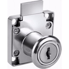 Wonder Kare Dolap Çekmece Kilidi Krom Kaplama 40MM