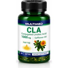 Multimed Cla 1000 Mg | Aspir Yağı Kaynaklı Konjuge Linoleik Asit (Cla) | 60 Softgel