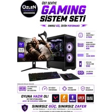 Özlen XL2 RYZEN 7 5700X RTX 5060 8GB 32GB RAM 1TB M.2 SSD 24'' Full HD 200Hz Üst Seviye Set Oyuncu Bilgisayarı