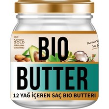 Bio Butter Saç Bakım Yağı 210 ml Besleyici ve Onarıcı Etki Doğal Yağ Karışımı ile Saçlarınıza Can Verin