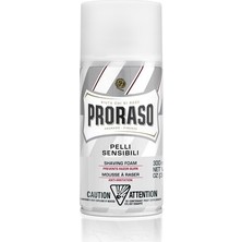 Proraso Yeşil Çay Ve Yulaf Özlü Tıraş Köpüğü 300 ml Hassas Ciltler İçin Yatıştırıcı Etki