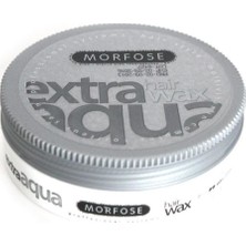 Morfose Extra Aqua Saç Şekillendirici Hair Gel Wax 150 ml Su Bazlı Güçlü Tutuş Tüm Saç Tipleri İçin