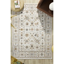 Venucci Home & Living Alorıa %100 Polyester Vintage Modern  Dokuma Salon Oturma Odası Halısı