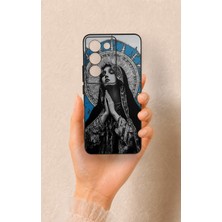 Vip Case Vivo V30 Lite Uyumlu Rahibe Desenli Silikon Kılıf