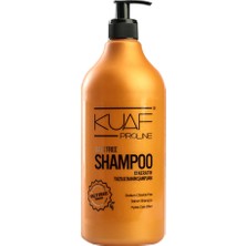 Kuaf Tuzsuz Keratinli Besleyici Şampuan - Tüm Saç Tipleri için Aloe Vera Özlü, 1 Litre, Paraben İçermez