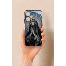 Vip Case Poco F5 Uyumlu Rahibe Desenli Silikon Kılıf