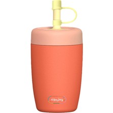 SipnJoy - StrawBuddy Tumbler | 360 ml - Turuncu