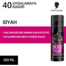 Schwarzkopf Root Retoucher Sprey Boya Siyah 120 ml