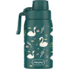 SipnJoy - WideWonder Çocuk Su Termosu | 420 ml - Swan Harmony