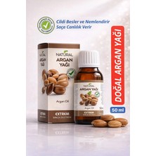 Extrem Argan Yağı 50 ml Cilt ve Saç İçin Besleyici Etkili Yağ Unisex Kullanıma Uygun