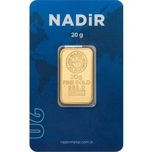 Nadir Gold 20 gr 24 Ayar Nadir Gram Altın