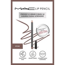 MAC Kremsi Kalıcı Dudak Kalemi Gri Renk Stone 1.45 gr Pürüzsüz Uygulama Ve Uzun Süre Kalıcılık