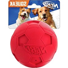 Die Grup Hafif ve Dayanıklı Futbol Topu Köpek Oyuncağı, 10 cm Boyutlu
