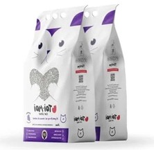 Die Grup 2'li Paket Bentonit Kedi Kumu 10 Lt, Tozsuz ve Koku Hapseden