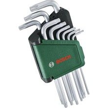 Die Grup Bosch 1600A02Z9C 9 Parça Torx Alyan Anahtar