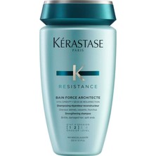 Kerastase Resistance Bain Force Architecte Zayıf Ve Yıpranmış Saçlar Için Onarıcı Şampuan 250 ml 250 ml